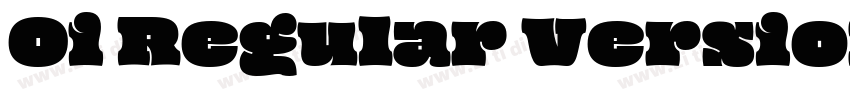 Oi Regular Version 2字体转换